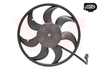5896745 VAN Wezel Ventilador elétrico de esfriamento montado (motor + roda de aletas)